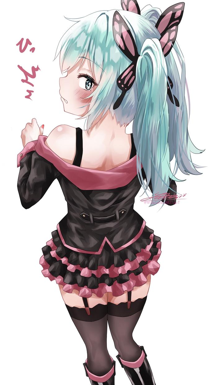 初音未来插画图片壁纸