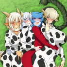 Cow Girl Cuddle Pit