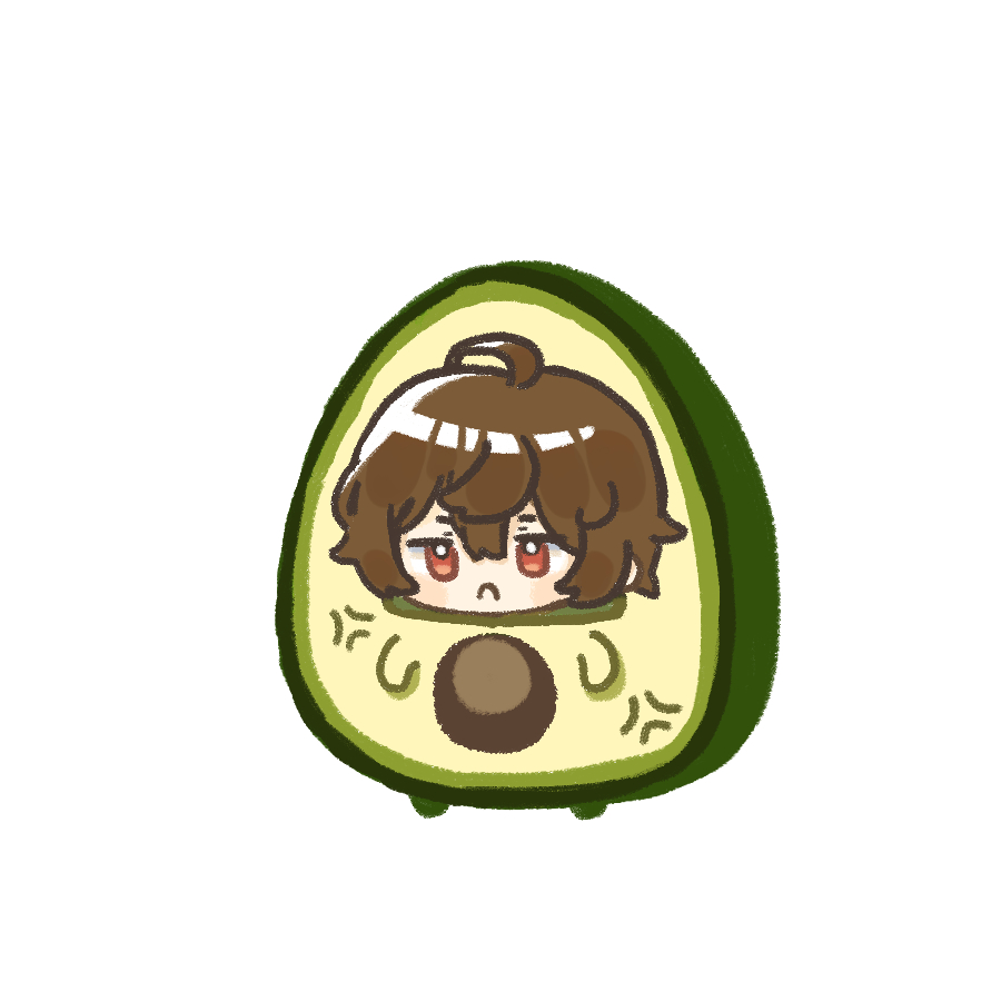 avocado~~插画图片壁纸