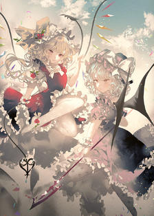 Remilia & Frandle ♡♡♡插画图片壁纸