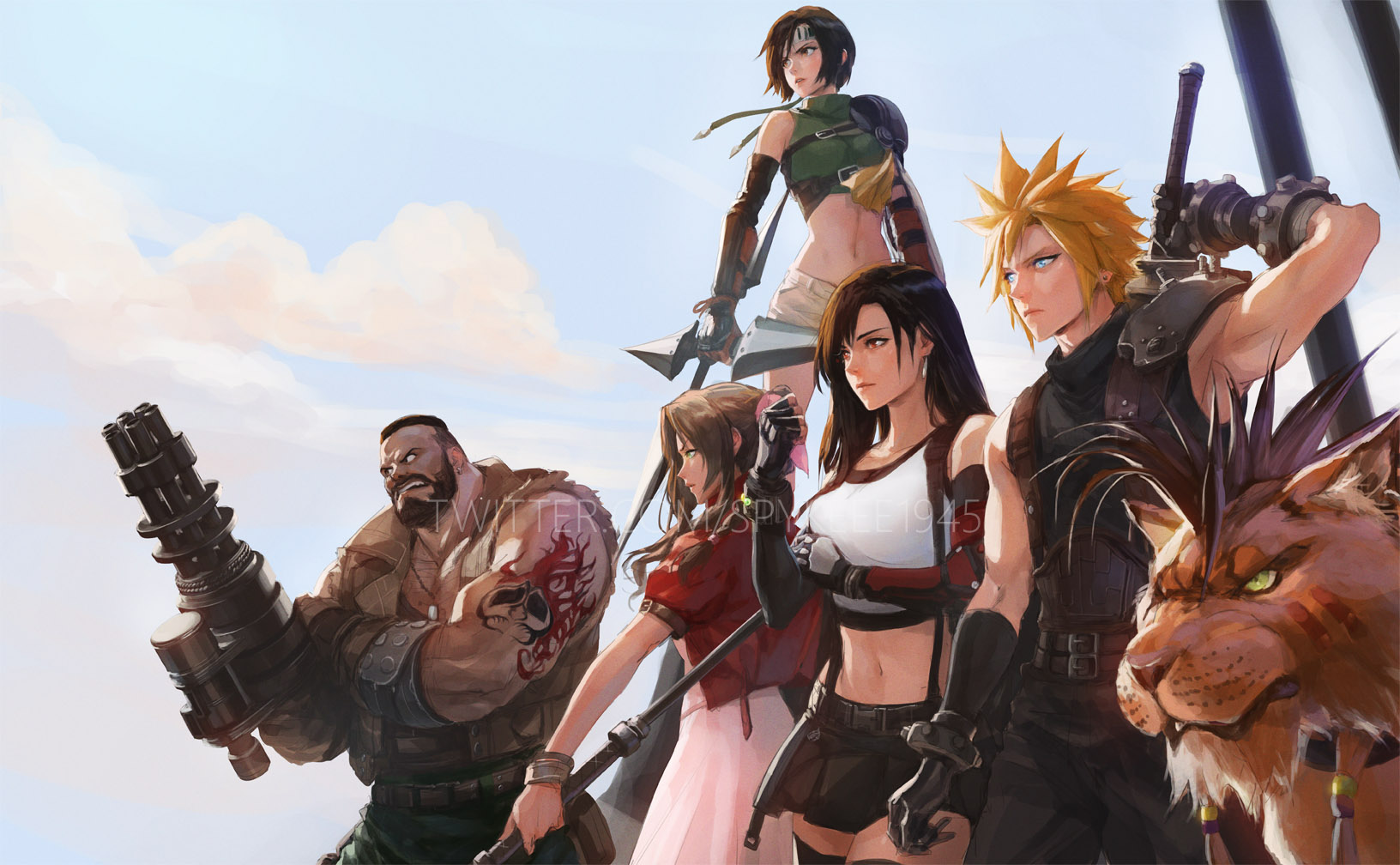 On Our Way!-fanartFF7R