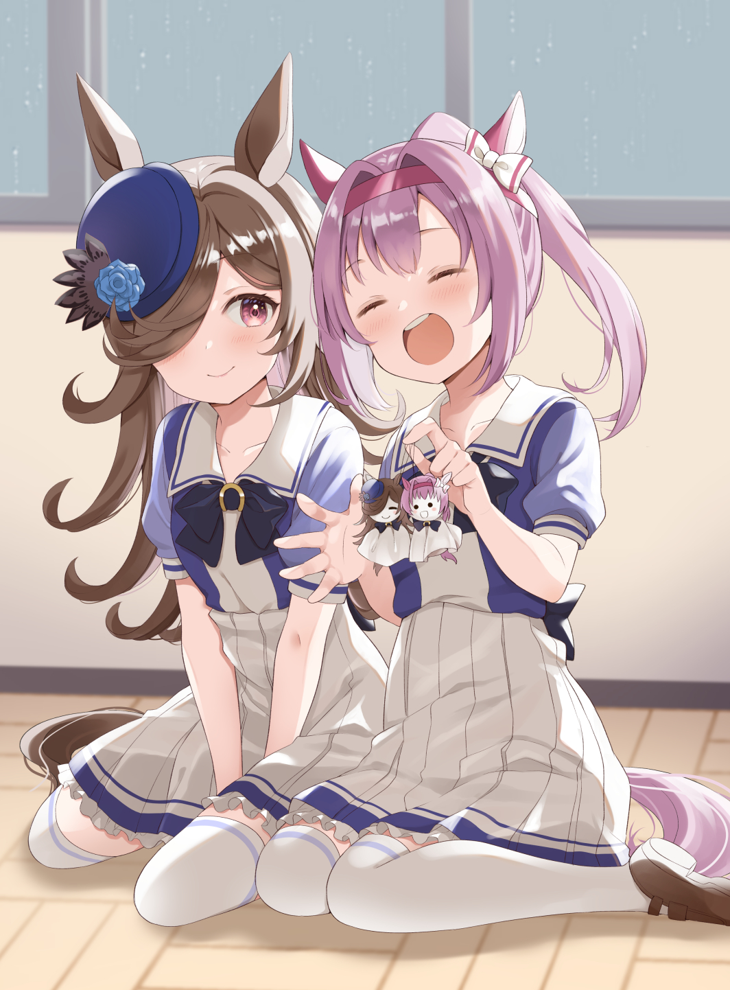 明天会放晴插画图片壁纸
