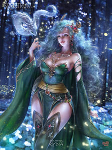 Rydia of finalfantasy插画图片壁纸