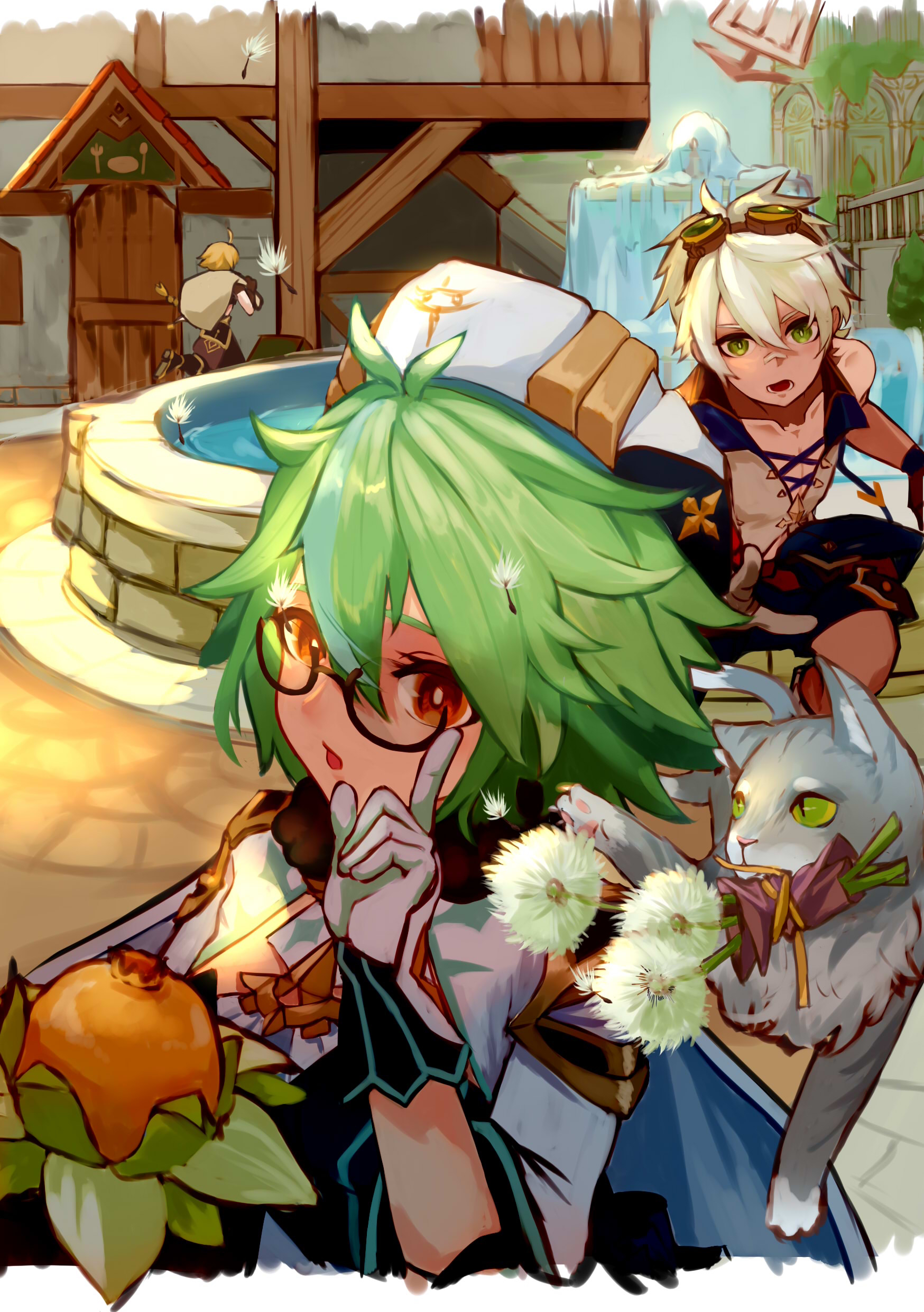 notitle原神雷泽原神班尼特