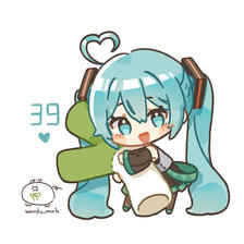 miku!插画图片壁纸