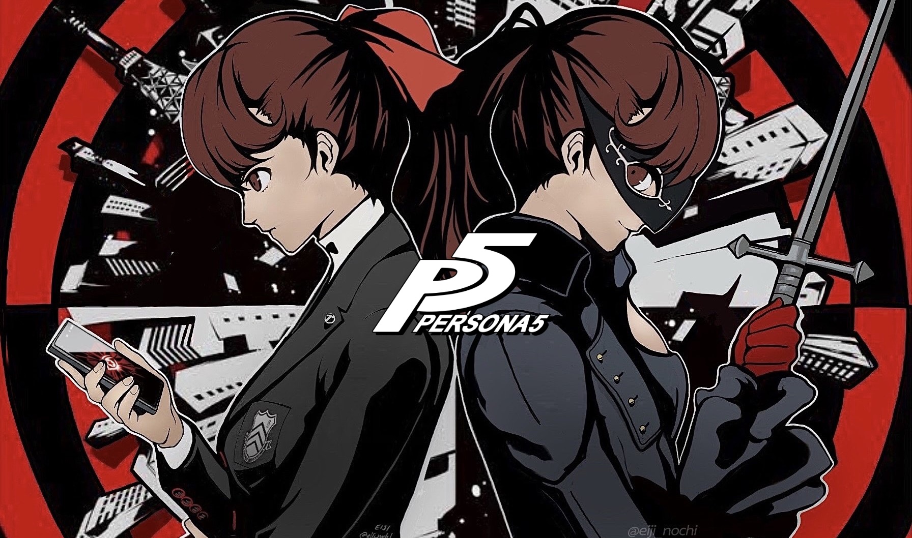 Persona 5插画图片壁纸