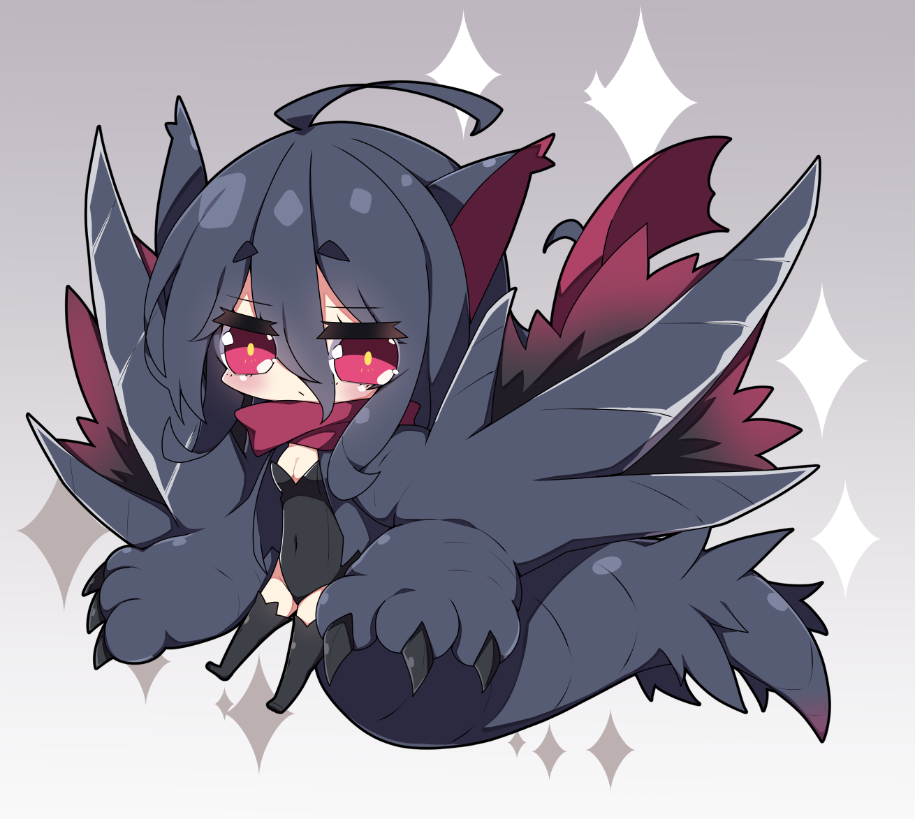 ナルガクルガちゃん。头像同人高清图
