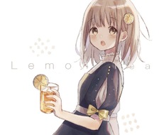 柠檬茶-原创插图