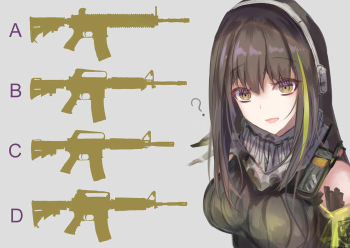 Which is M4A1?插画图片壁纸