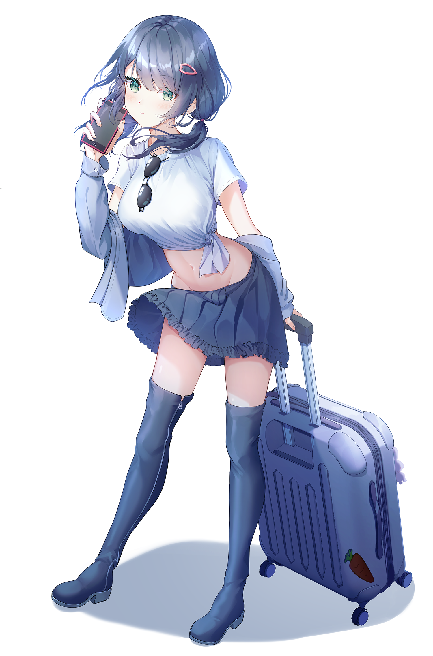 Airport outfits插画图片壁纸