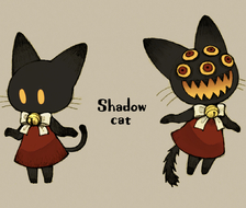Shadow cat-怪兽黒猫