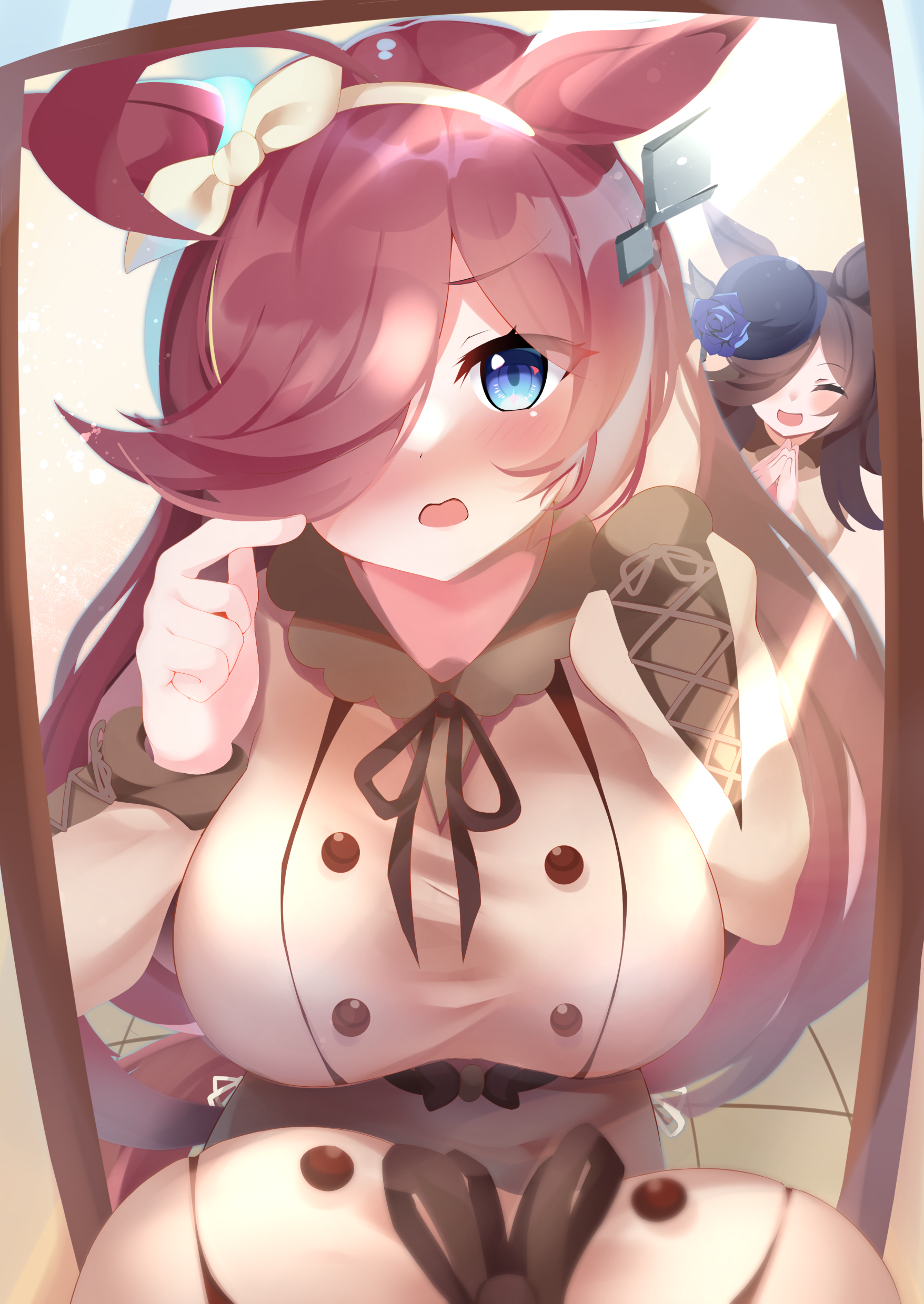 美保波旁插画图片壁纸