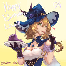 Lisa's Birthday插画图片壁纸