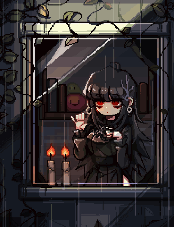 pixel art commi插画图片壁纸