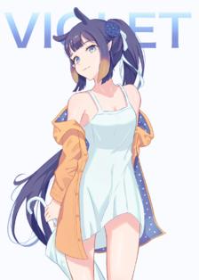 Violet Ina插画图片壁纸