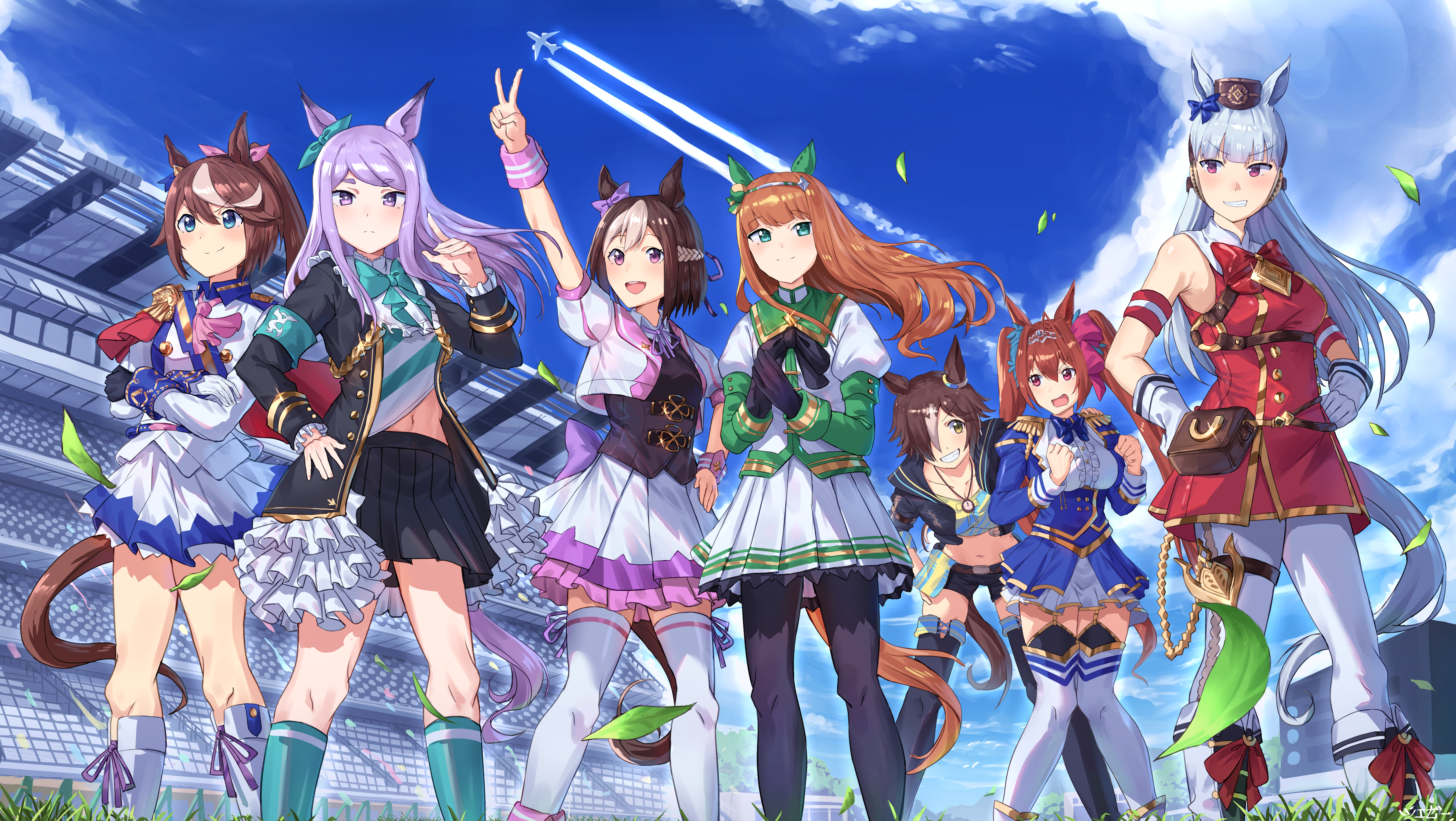 团队精神 马娘チームスピカトウカイテイオー ウマ娘 触站