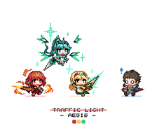 Traffic Light-像素图pixel