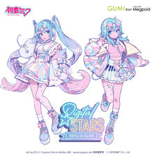 Digital Stars feat. MIKU ＆GUMI插画图片壁纸