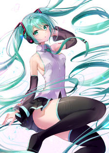 初音未来插画图片壁纸