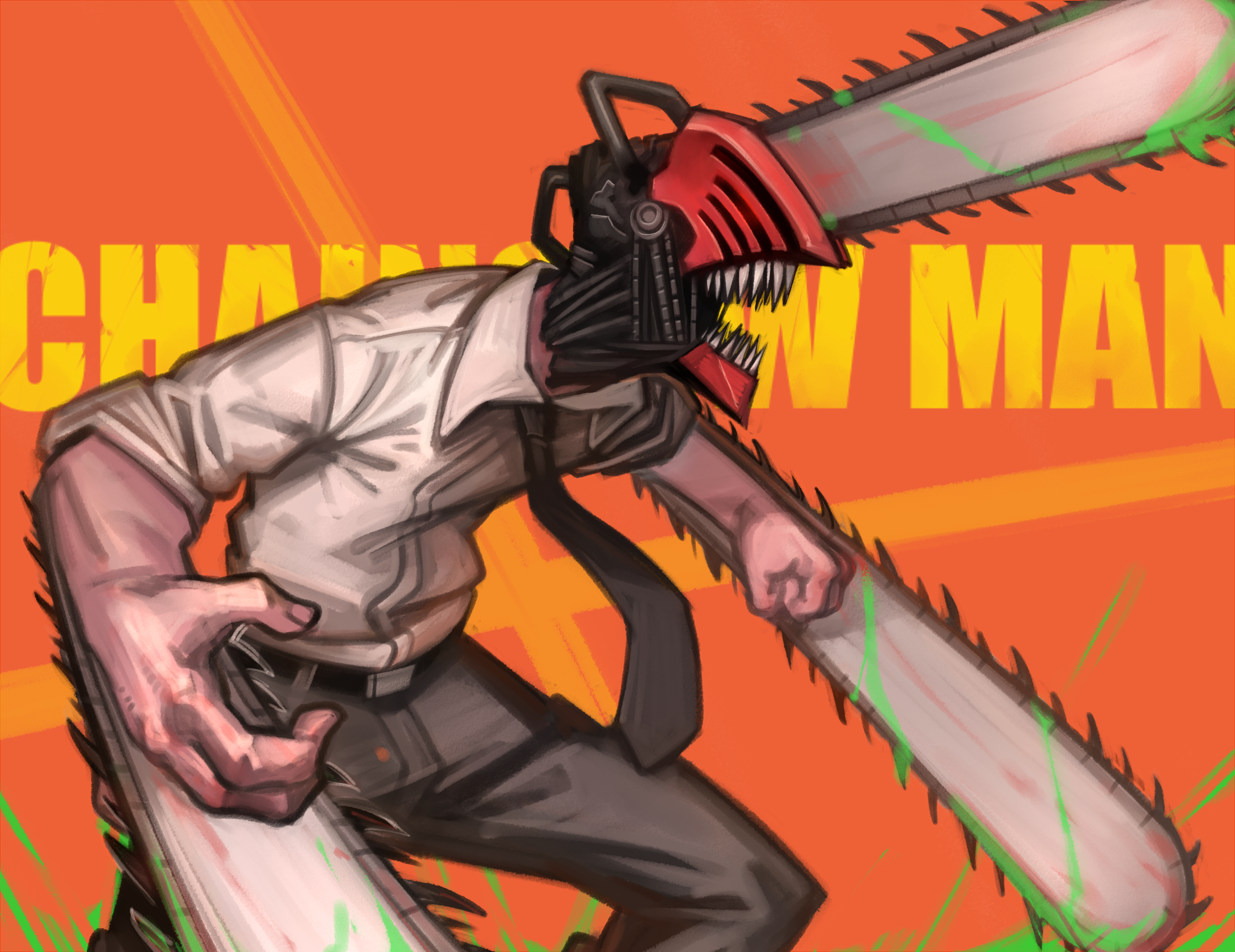 Chainsaw Man插画图片壁纸