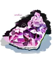 紫水晶插画图片壁纸