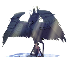 黑鹭-原创鸟