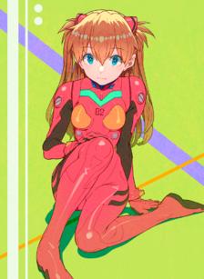 EVANGELION:Girls插画图片壁纸