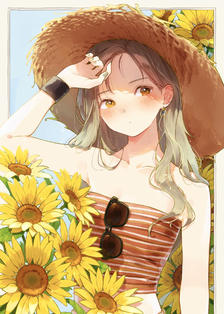 SUMMER GIRL插画图片壁纸