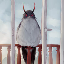 thunderbird mei插画图片壁纸