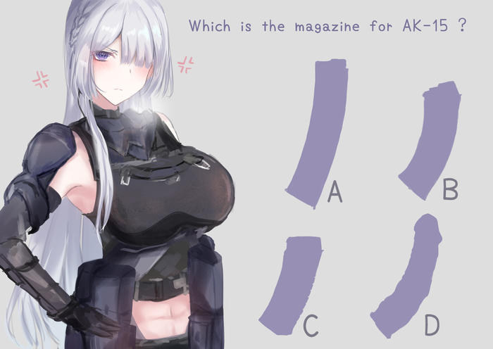 Which is the magazine for AK-15插画图片壁纸