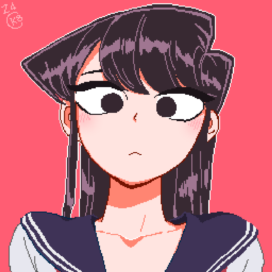 Komi插画图片壁纸