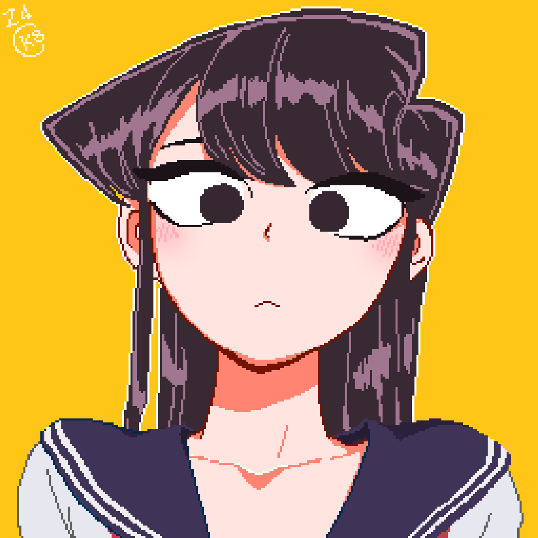 Komi插画图片壁纸