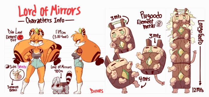 Lord Of Mirrors Characters Info插画图片壁纸