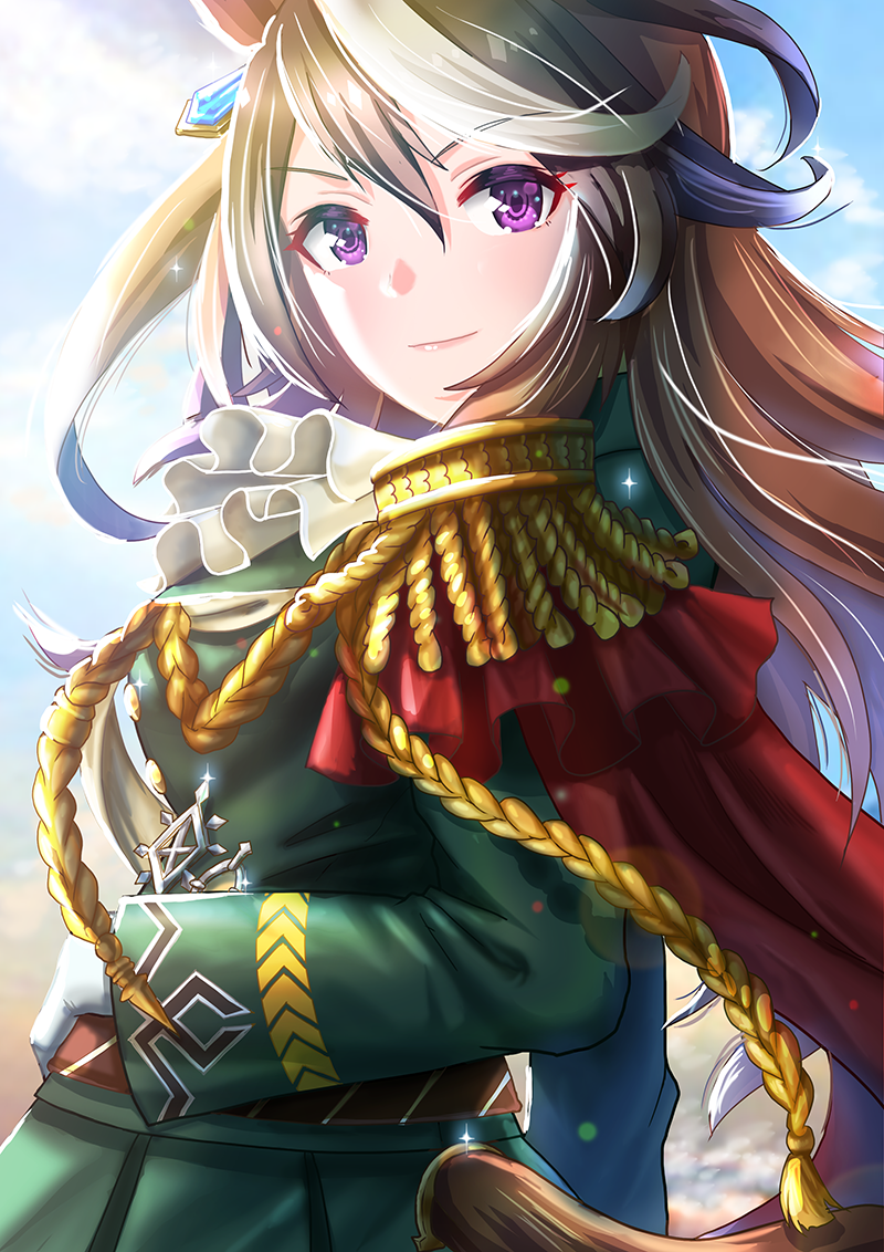 ウマ娘_シンボリルドルフ头像同人高清图