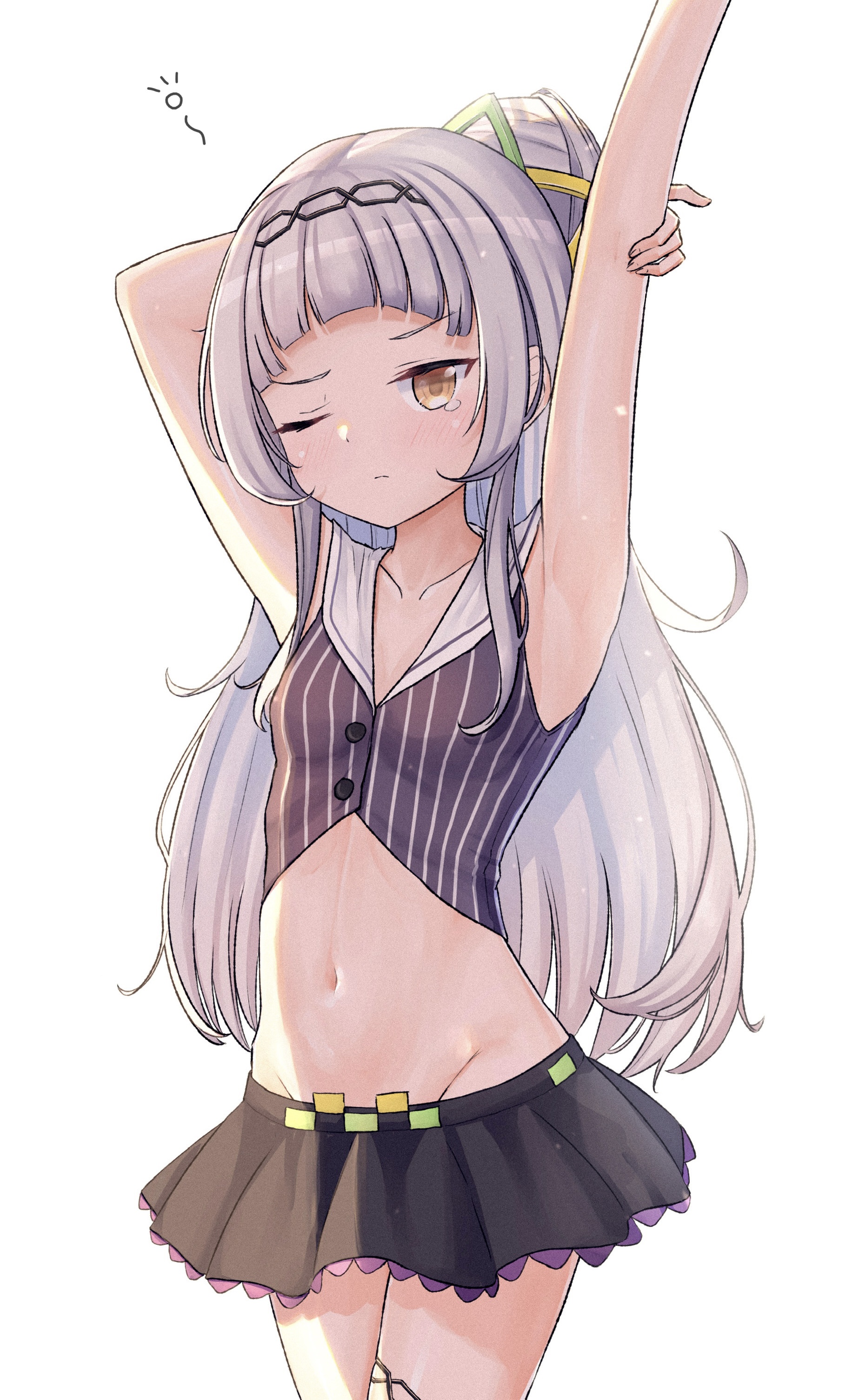 小紫苑插画图片壁纸