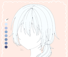 White Anime Hair Tutorial