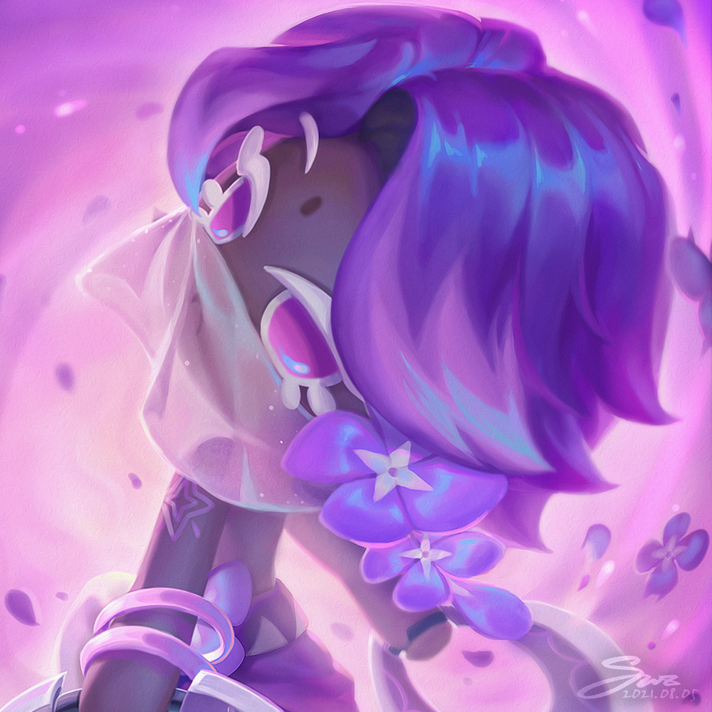 【Cookierun Kingdom】Lilac插画图片壁纸