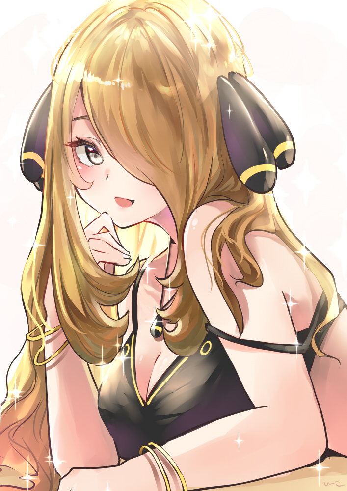 泳装希娜（*'）ω'*)插画图片壁纸