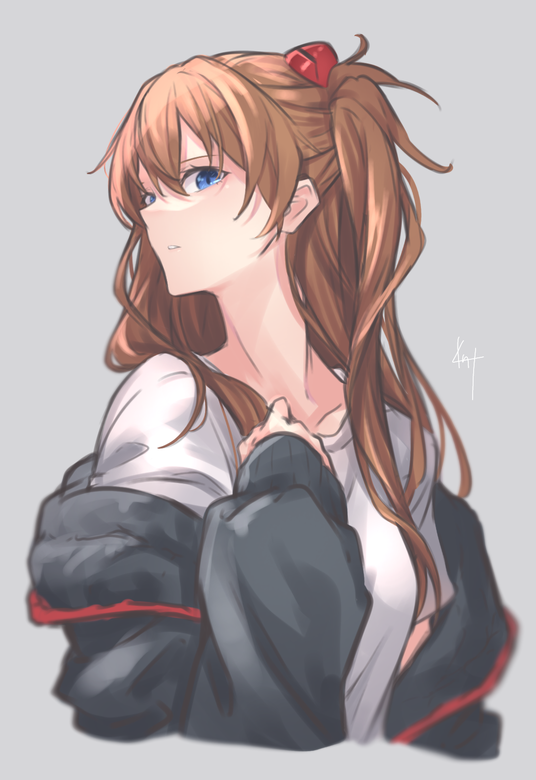 明日香插画图片壁纸