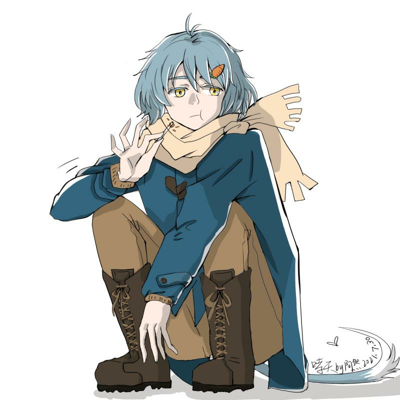 哮天插画图片壁纸