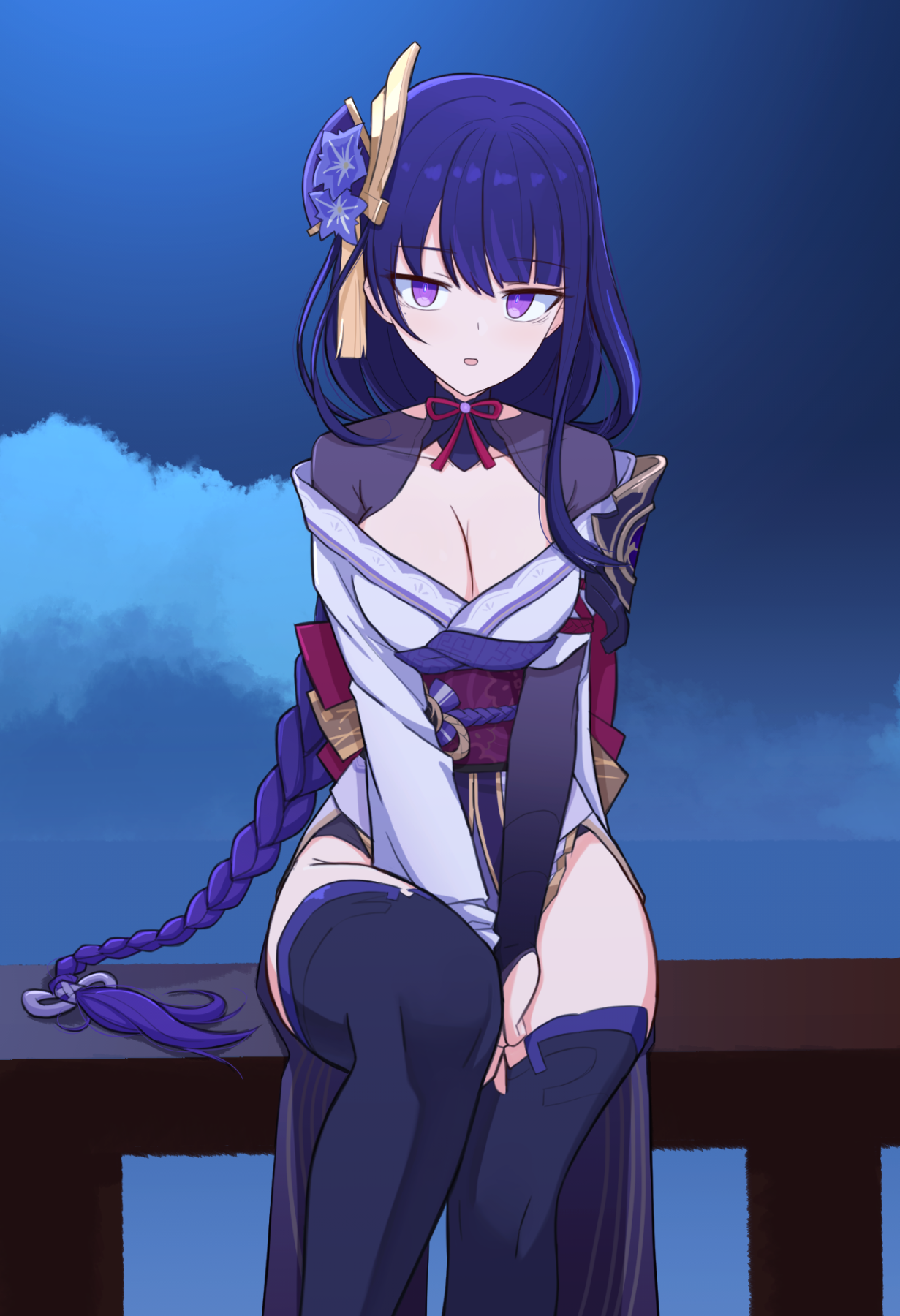 raiden-雷电将军原神-触站