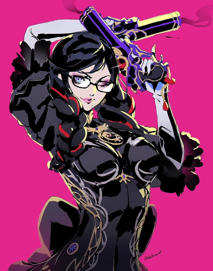 Bayonetta23贝约内塔插画图片壁纸