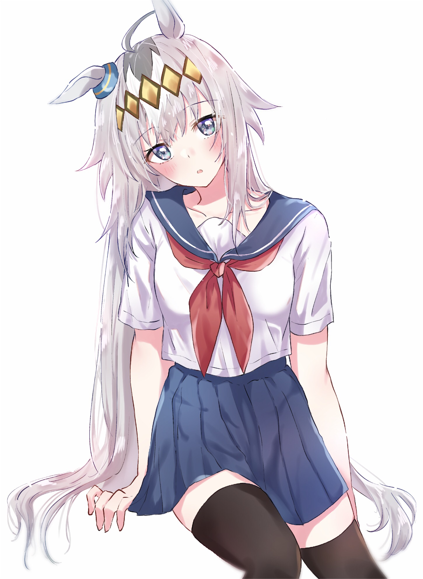 水手服蛤蜊帽赛马娘小栗帽马娘