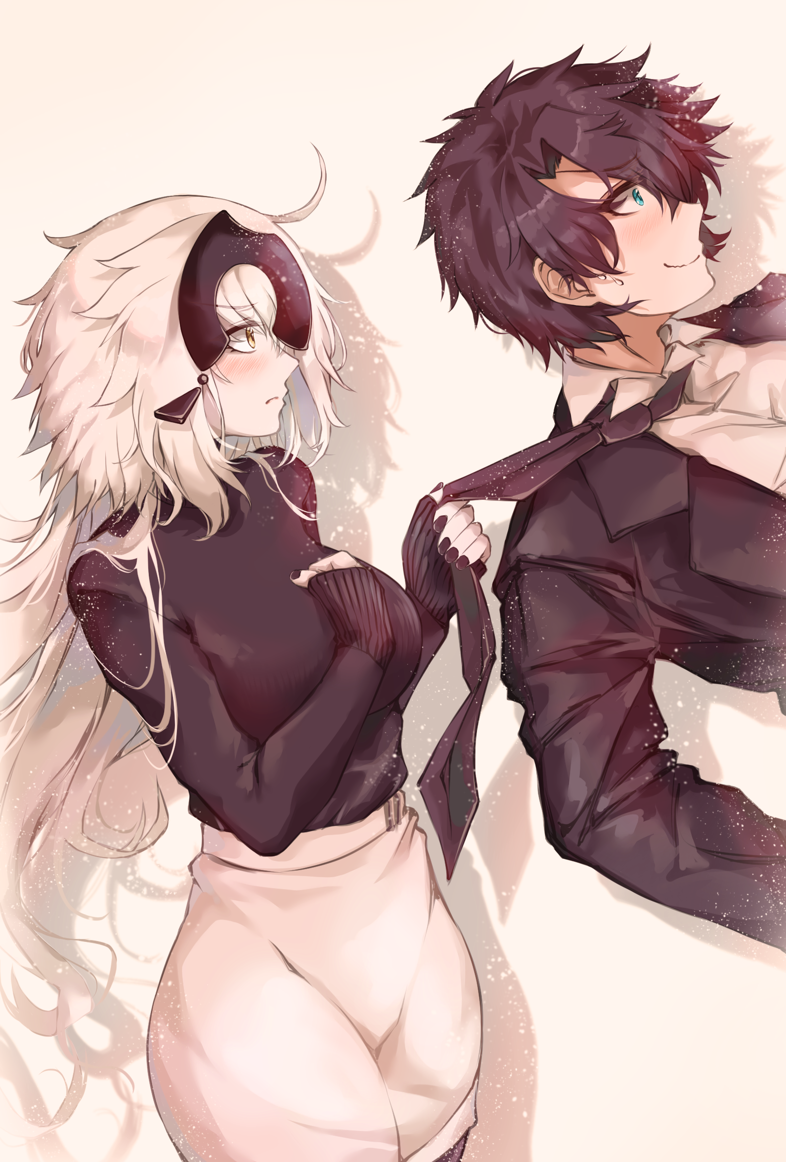 Gudao X Jeanne Alter插画图片壁纸