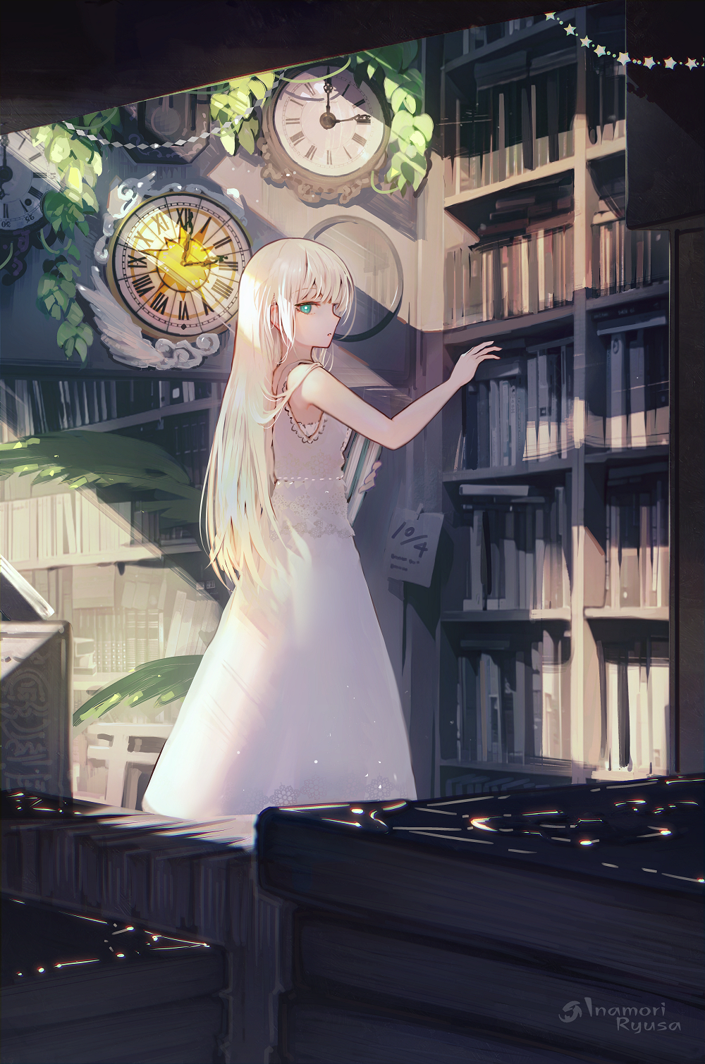 古书店的天使-美少女女孩子