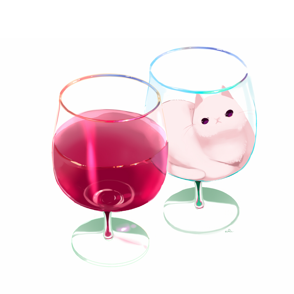 葡萄酒杯-原创美味的食物