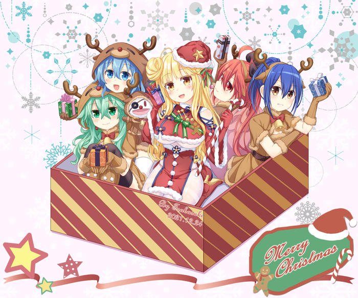 【圣诞节】LOLI BOX插画图片壁纸