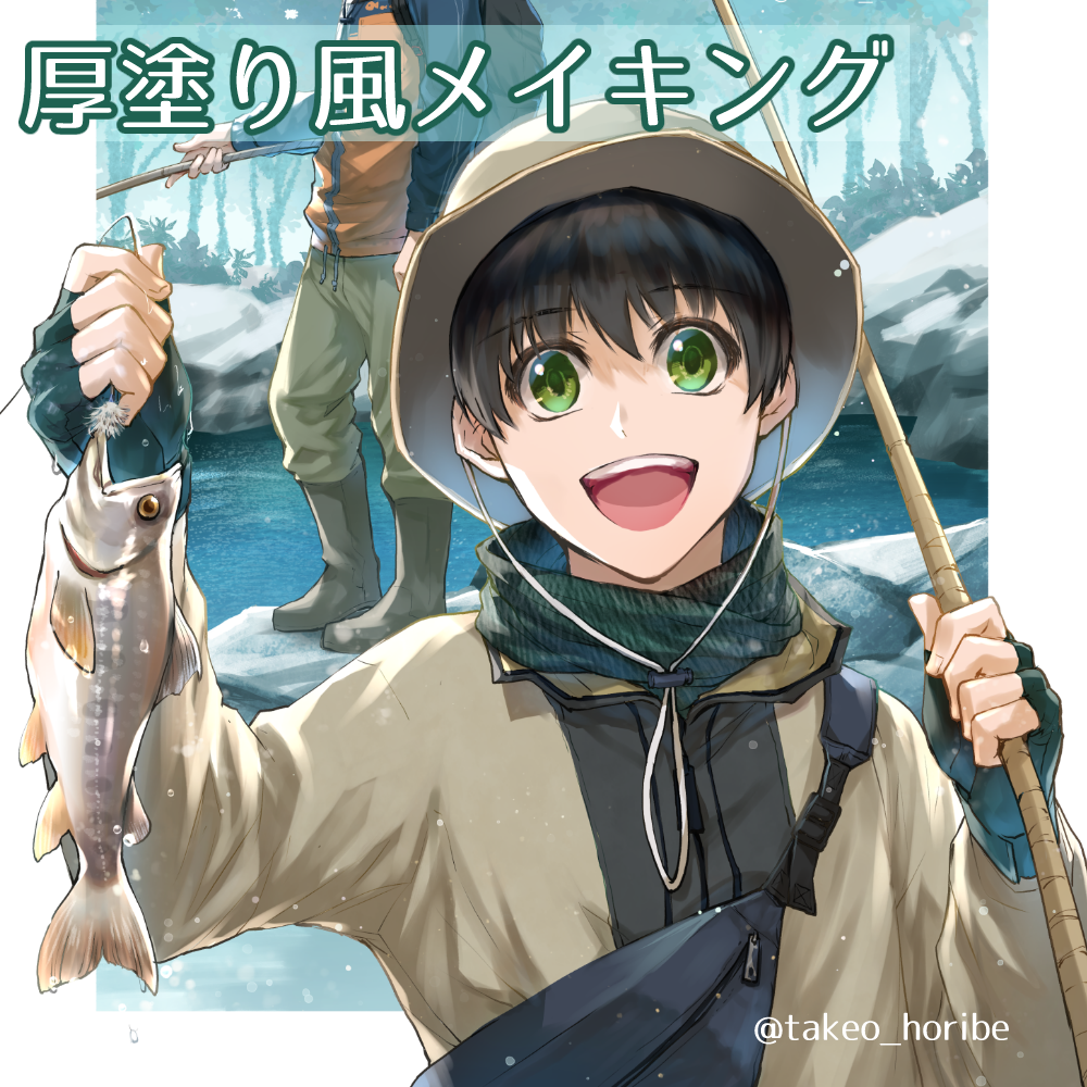 厚塗り風メイキング头像同人高清图