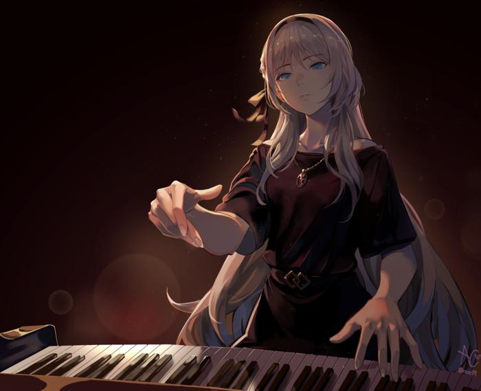 Pianist (AN-94)插画图片壁纸