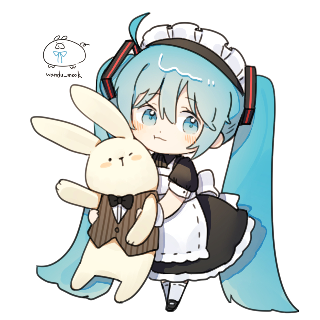 miku~~~插画图片壁纸